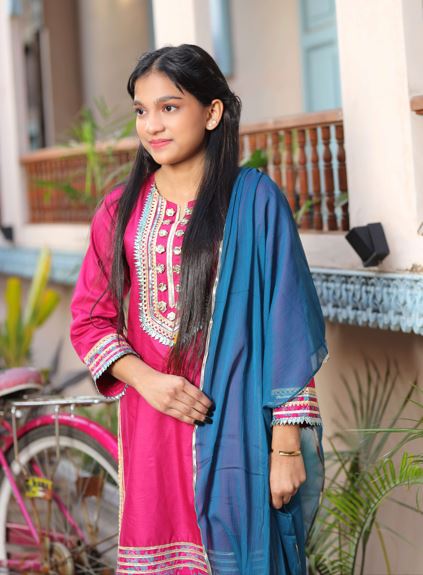 Aasmani Gulabi Kids Pret Eid Collection