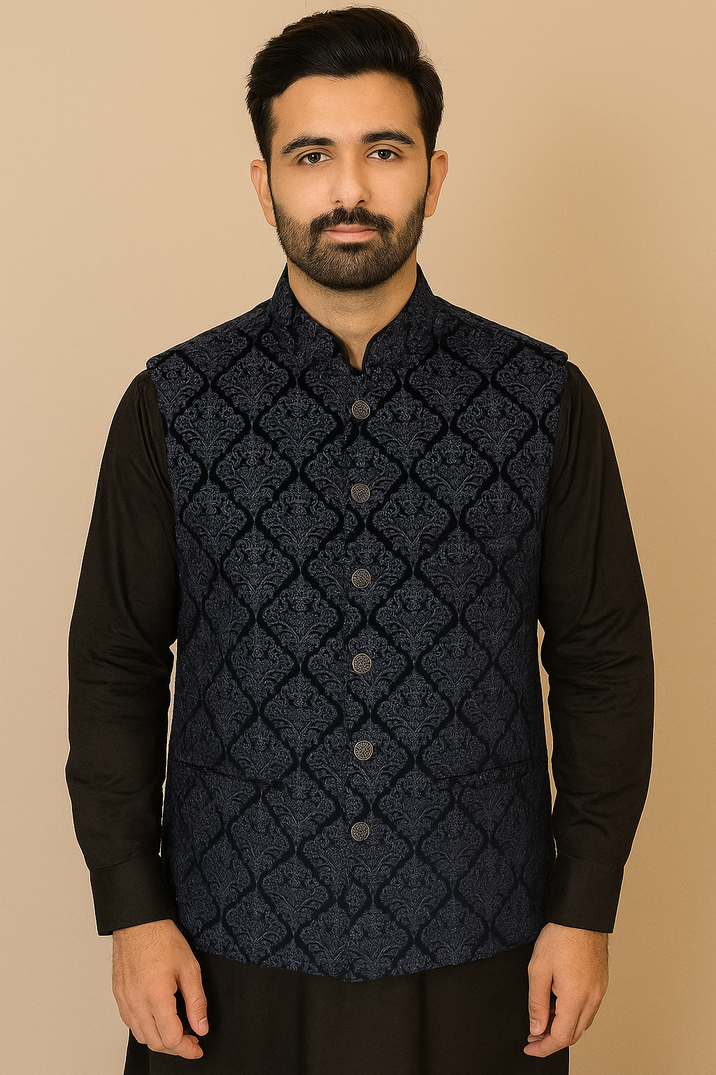 Black waist coat