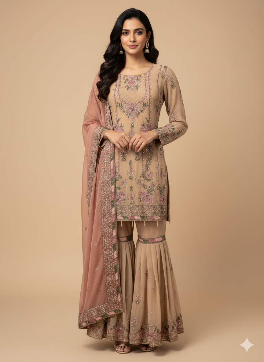 Sharara formal wear