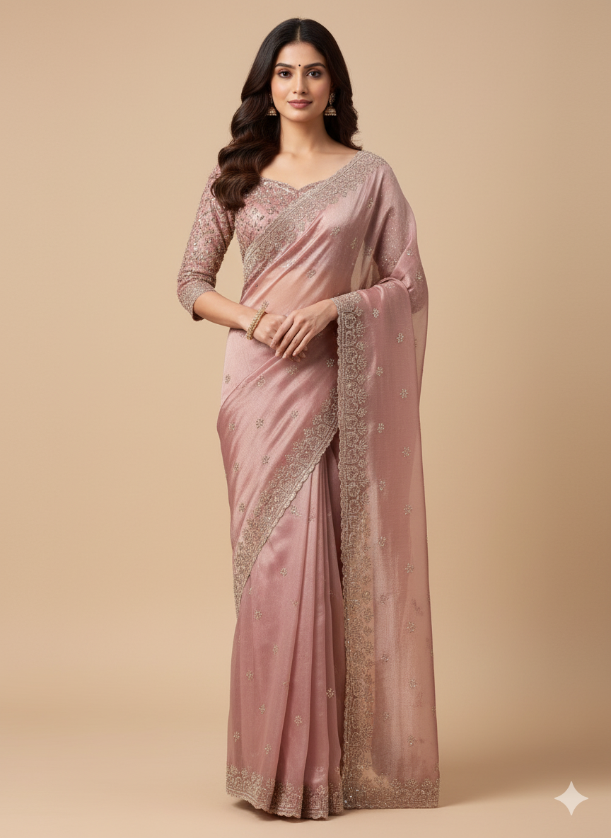 Silk sari