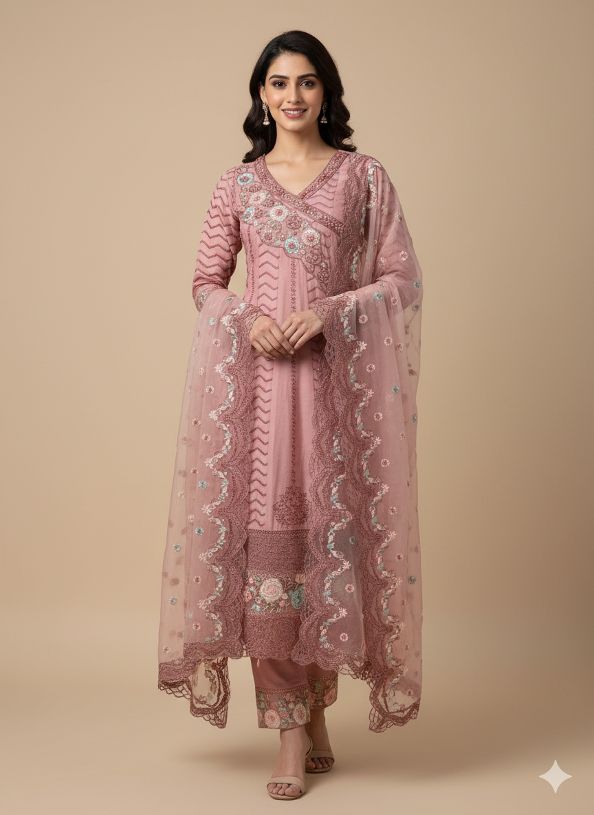 Pink 3 piece wear
