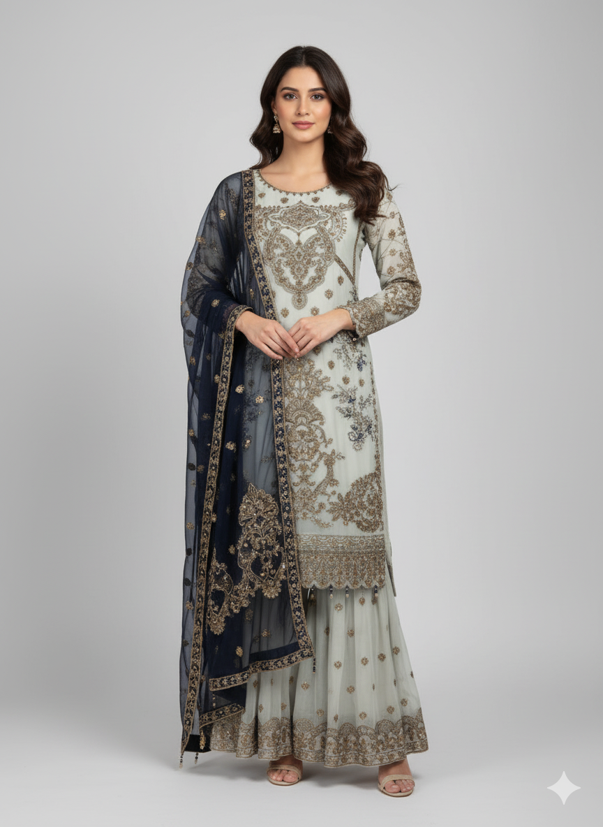 Sharara 3 piece wear