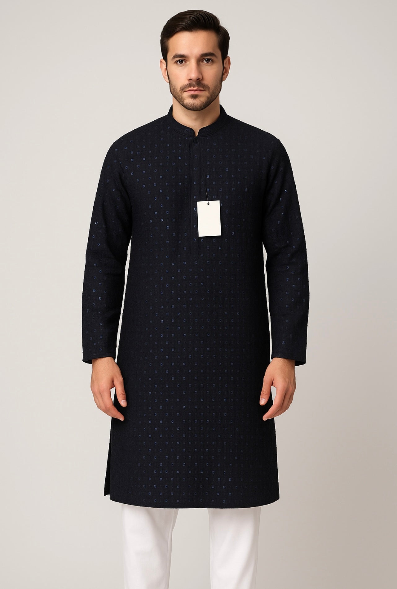 Mens wear black shalwar kameez