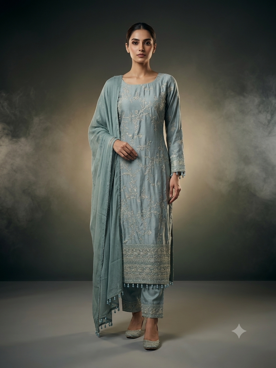 Sky blue 3pc -2026 Collection