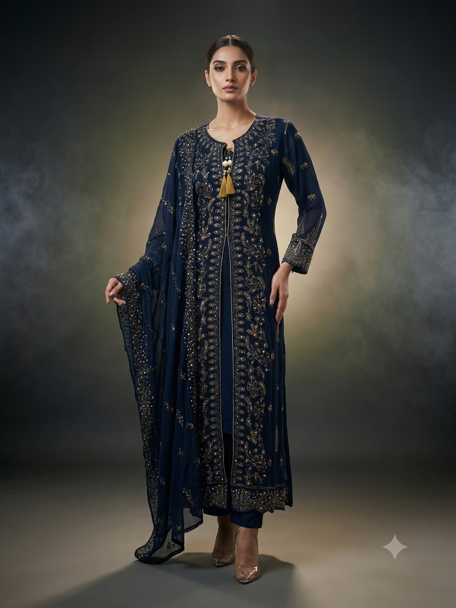 Navy dress